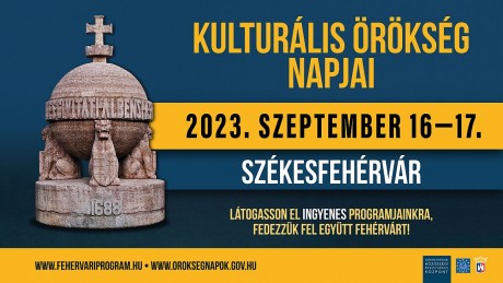 Épületbejárások, tárlatvezetések az Kulturális Örökség Napjain Fehérváron